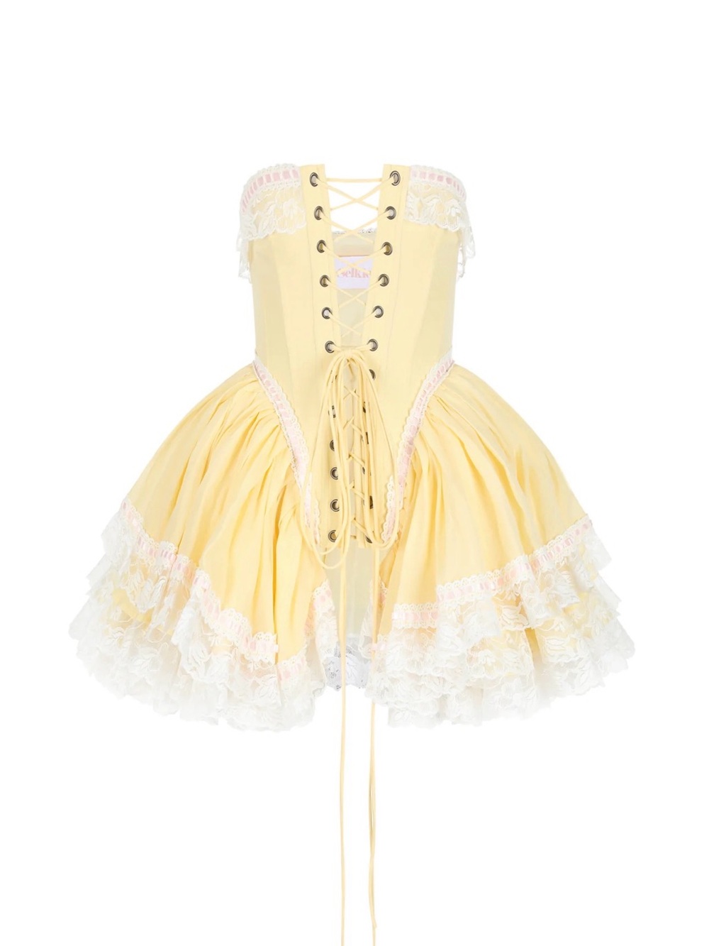 Selkie The Custard Victorian Corset